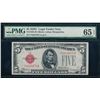 Image 1 : 1928C $5 Legal Tender Note PMG 65EPQ