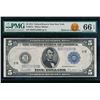 1914 $5 New York FRN PMG 66EPQ