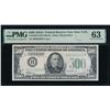 1934A $500 New York FRN PMG 63