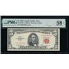 Image 1 : 1963 $5 STAR Legal Tender Note PMG 58EPQ