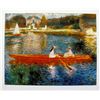 Image 1 : Pierre Auguste Renoir THE SKIFF Estate Signed Small Giclee