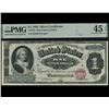 1886 $1 Martha Washington Silver Certificate PMG 45EPQ