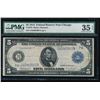 1914 $5 Chicago FRN PMG 35EPQ