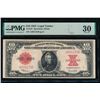 1923 $10 Poker Chip Legal Tender Note PMG 30