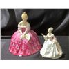 Image 2 : 2 ROYAL DOULTON FIGURES INCLUDING; "VICTORIA" HN 2471 6-1/2" & "DIANA" HN 3310 4-1/4"