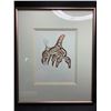 Image 2 : 3 ASSORTED BILL REID FRAMED PRINTS FROM THE CONTEMPORARY CANADIAN ART CARD SERIES INCLUDING; "HAIDA