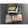 Image 2 : 3 BOXES OF ASSORTED SPORTS CARDS INCLUDING; HOCKEY, BASEBALL & FOOTBALL INCLUDING; SIGNED 1988