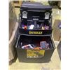 Image 1 : STANLEY ROLLING 3-TIER PULL-OUT TOOLBOX WITH ASSORTED CONTENTS INCLUDING; BLACK & DECKER JIGSAW,
