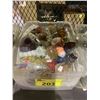 Image 1 : BIN OF ASSORTED GLASS PIPES