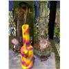 Image 2 : *NEW* 3 ASSORTED GLASS & SILICON BONGS 8" & 12"