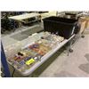Image 1 : 4 BINS OF ASSORTED GLASS PIPES, ASSORTED TOBACCO PIPES, BIN OF ASSORTED GLASS TUBES & PIPES & BAG