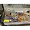 Image 2 : 4 BINS OF ASSORTED GLASS PIPES, ASSORTED TOBACCO PIPES, BIN OF ASSORTED GLASS TUBES & PIPES & BAG