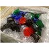 Image 1 : BOX OF ASSORTED PLASTIC GRINDERS & DARTH VADER METAL GRINDER