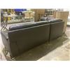 Image 2 : 2-PIECE LEATHER SECTIONAL SOFA