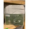 Image 2 : 6 ECOLOGEE TOTAL BLACKOUT GROMMET WINDOW CURTAIN PAIRS  (ALL WHITE)