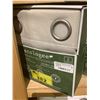 Image 2 : 6 ECOLOGEE TOTAL BLACKOUT GROMMET WINDOW CURTAIN PAIRS (ASSORTED COLOURS)