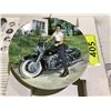 Image 2 : ELVIS PRESLEY LOOKING AT A LEGEND "ELVIS ON HIS HARLEY" LIMITED EDITION COLLECTIBLE PLATE WITH COA
