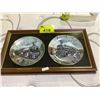 Image 2 : FRAMED "THE ROYAL LADY" & "RETIRED LADY" LIMITED EDITION COLLECTIBLE PLATES