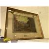 Image 1 : FRAMED STUART BROTHERS FINE FLAVOURS ESSENTIAL OILS 1953 PRINT