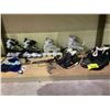 Image 1 : ASSORTED ITEMS INCLUDING; KIDS ROLLER SKATES, SOREL KIDS BOOTS, CANUCKS BEANIE & MORE