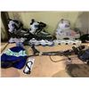Image 2 : ASSORTED ITEMS INCLUDING; KIDS ROLLER SKATES, SOREL KIDS BOOTS, CANUCKS BEANIE & MORE