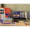 Image 2 : ASSORTED ITEMS INCLUDING; TOASTER OVEN, IRON, KIRKLAND CRYSTAL CLEAR CUTLERY SET & MORE