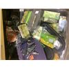Image 2 : *NEW* 3 CRATES & 1 BOX OF ASSORTED BAGGIES & MORE