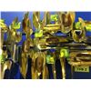 Image 2 : MID CENTURY MODERN METAL & ENAMEL ABSTRACT WALL ART SCULPTURE-APPROX.56" ACROSS X 28" WIDE
