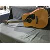 Image 2 : 1970'S PAN BY ARAI MODEL 6710 ACOUSTIC GUITAR WITH CASE-SERIAL #100578