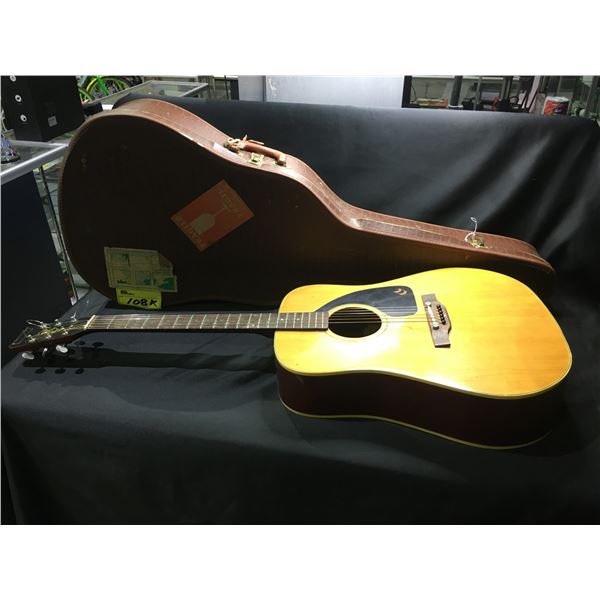 1970'S PAN BY ARAI MODEL 6710 ACOUSTIC GUITAR WITH CASE