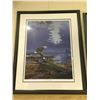 Image 1 : FRAMED MARK HOBSON L.E.P "ON CLOSER INSPECTION" #1164/2005-APPROX 39 1/2" X 32"