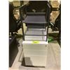 Image 1 : 3 DRAWER ROLLING FILE CABINET 15X20X23" & 2 TIER SHOE RACK