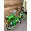 Image 2 : *NEW* LIME GREEN & YELLOW E-BIKE WITH BATTERY AND CHARGER