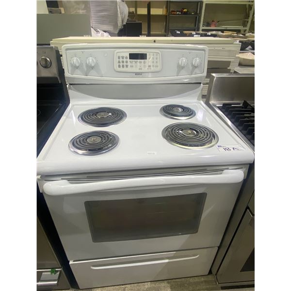 KENMORE COIL TOP 4 BURNER STOVE WITH CONVECTION OVEN