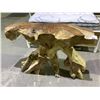 Image 1 : SOLID TEAK ROOT CONSOLE TABLE APPROX 48X16"