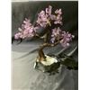 Image 2 : AMETHYST CRYSTAL TREE ON CRYSTAL GEODE BASE APPROX 15" TALL- RETAIL $2494.98