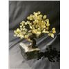 Image 2 : CITRINE CRYSTAL TREE ON CRYSTAL GEODE BASE APPROX 11" TALL- RETAIL $1184.98