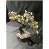 Image 2 : CHAKRA CRYSTAL TREE ON AMETHYST GEODE BASE APPROX 10" TALL- RETAIL $1494.98