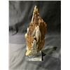Image 1 : PINK AMETHYST ON CLEAR SQUARE BASE APPROX 9" (WITHOUT BASE)- RETAIL $1499.98