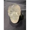 Image 1 : CLEAR QUARTZ SKULL APPROX 4-1/2X3" RETAIL $2298.54