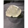 Image 3 : CLEAR QUARTZ SKULL APPROX 4-1/2X3" RETAIL $2298.54