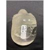 Image 4 : CLEAR QUARTZ SKULL APPROX 4-1/2X3" RETAIL $2298.54