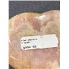 Image 2 : PINK AMETHYST HEART APPROX 3-1/2" RETAIL $494.98