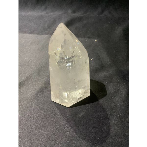 CLEAR QUARTZ TOWER APPROX 4X2X2" RETAIL $698.51