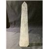 Image 3 : CLEAR QUARTZ TOWER APPROX 10" TALL RETAIL $1798.54