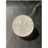 Image 1 : CLEAR QUARTZ SPHERE APPROX 4" RETAIL $1298.54