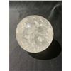 Image 2 : CLEAR QUARTZ SPHERE APPROX 4" RETAIL $1298.54