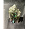 Image 1 : AMETHYST TITANIUM GEODE APPROX 4X3X2" RETAIL $689.74