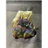 Image 1 : AMETHYST TITANIUM GEODE APPROX 3-1/4X4X2" RETAIL $589.75