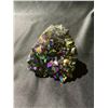 Image 1 : AMETHYST TITANIUM GEODE APPROX 3-1/2X3X2" RETAIL $689.75